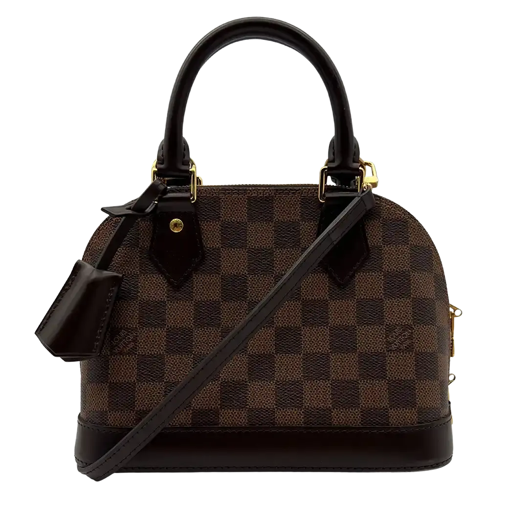 Louis Vuitton Alma BB Damier Ebene Canvas front