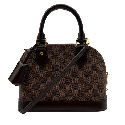 Louis Vuitton Alma BB Damier Ebene Canvas front