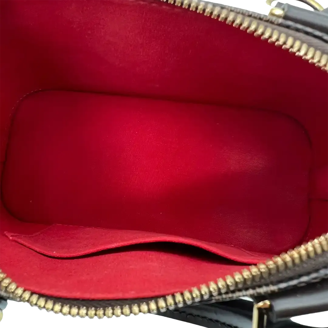 Louis Vuitton Alma BB Damier Ebene Canvas  innen