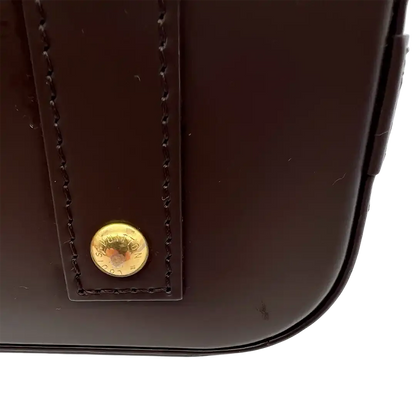 Louis Vuitton Alma BB Damier Ebene Canvas  Detail Boden