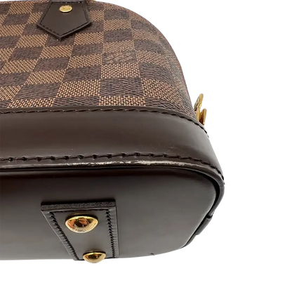Louis Vuitton Alma BB Damier Ebene Canvas  Gebrauchsspur 1