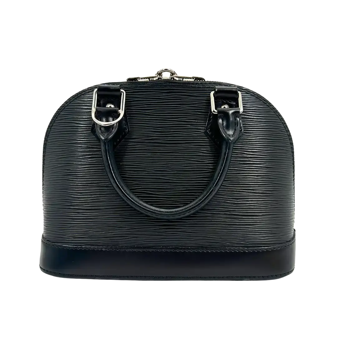 Louis Vuitton Alma BB Epi Leder schwarz / sehr gut Louis Vuitton