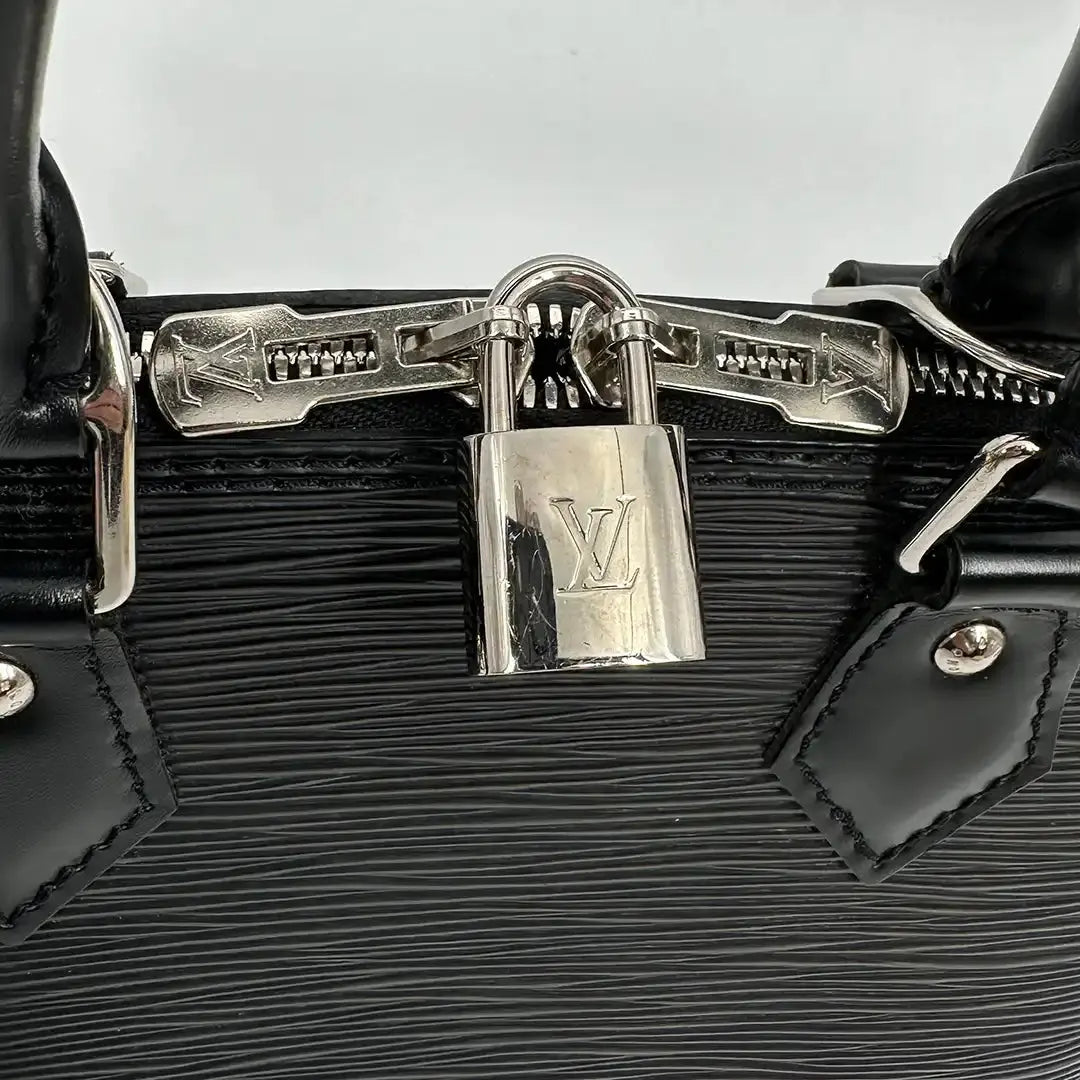 Louis Vuitton Alma BB Epi Leder schwarz / sehr gut Louis Vuitton