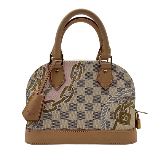 Louis Vuitton Alma BB Nautical Damier Azur  N40472 Fullset / ungetragen Louis Vuitton