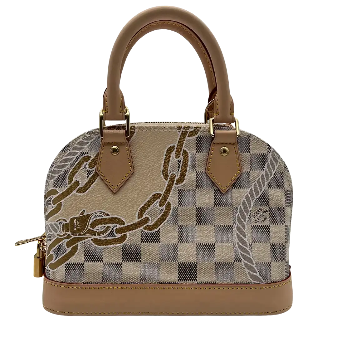Louis Vuitton Alma BB Nautical Damier Azur  N40472 Fullset / ungetragen Louis Vuitton