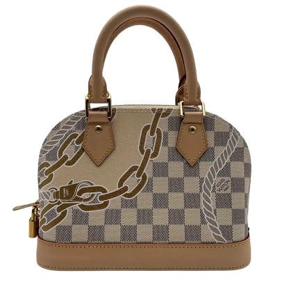 Louis Vuitton Alma BB Nautical Damier Azur  N40472 Fullset / ungetragen Louis Vuitton