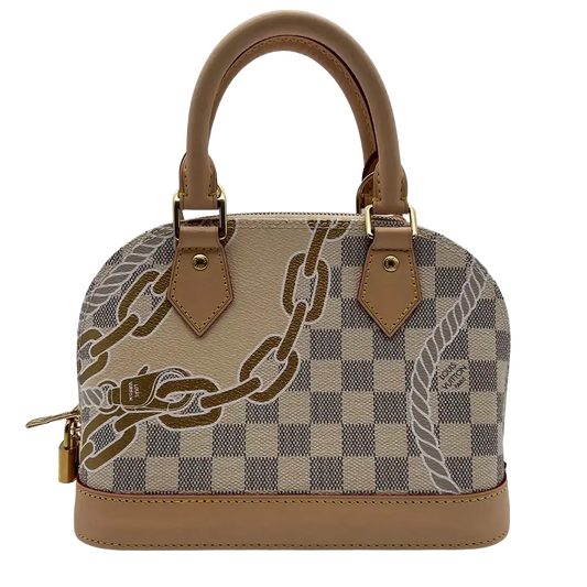 Louis Vuitton Alma BB Nautical Damier Azur  N40472 Fullset / ungetragen Louis Vuitton