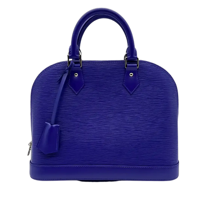 Louis Vuitton Alma PM Epi Leder Lila / ungetragen Louis Vuitton