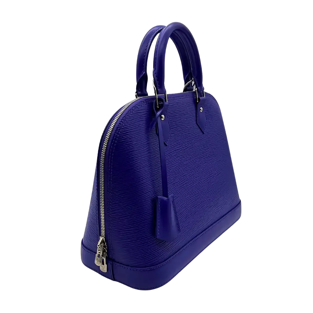 Louis Vuitton Alma PM Epi Leder Lila / ungetragen Louis Vuitton