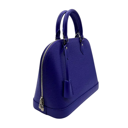 Louis Vuitton Alma PM Epi Leder Lila / ungetragen Louis Vuitton