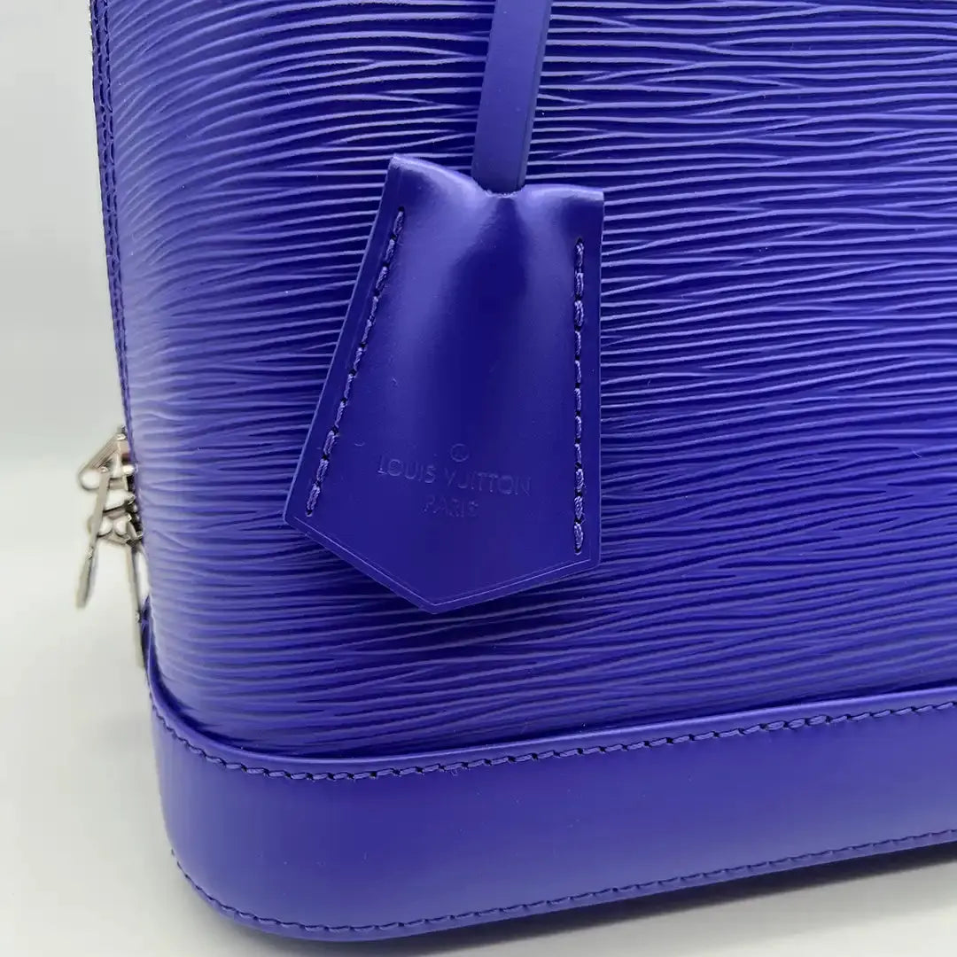 Louis Vuitton Alma PM Epi Leder Lila / ungetragen Louis Vuitton