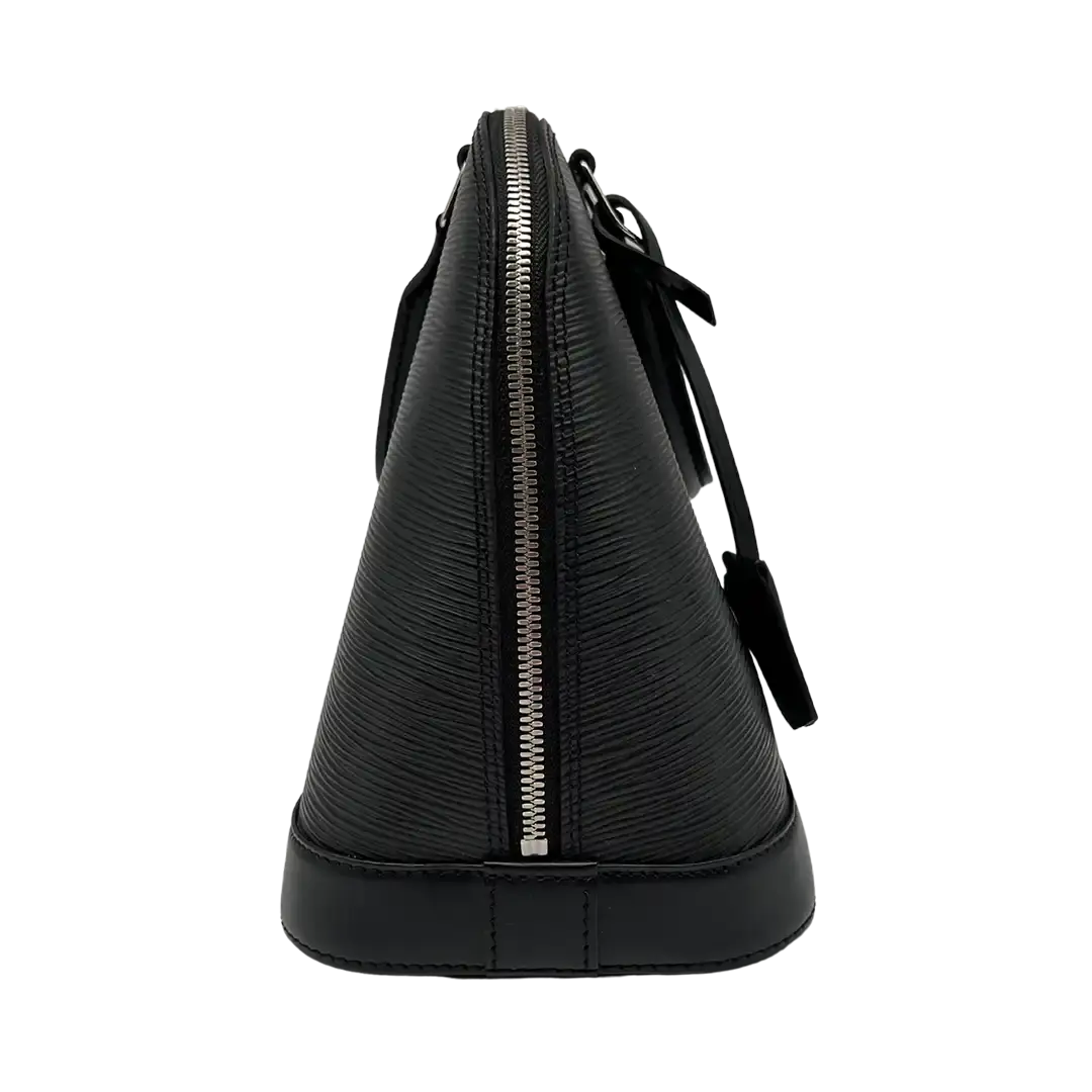 Alma PM Vintage-Tasche aus schwarzem Epi-Leder Louis Vuitton