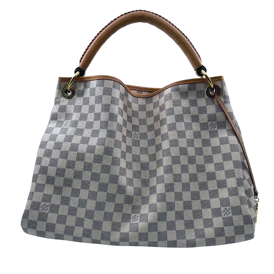 Louis Vuitton Artsy MM Damier Azur Canvas Fullset / sehr gut - Echtheitscheck