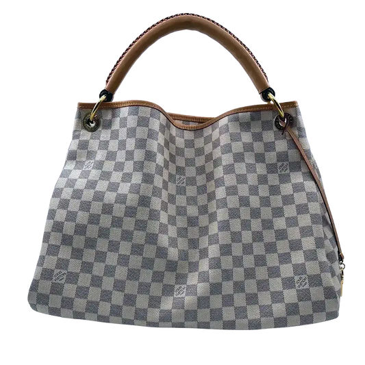 Louis Vuitton Artsy MM Damier Azur Canvas Fullset / sehr gut - Echtheitscheck
