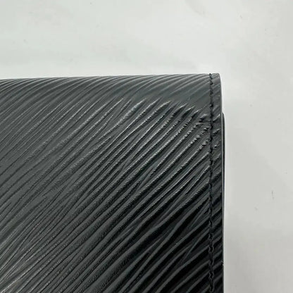 Louis Vuitton Black Epi Twist Compact Wallet Geldbörse / sehr gut Louis Vuitton