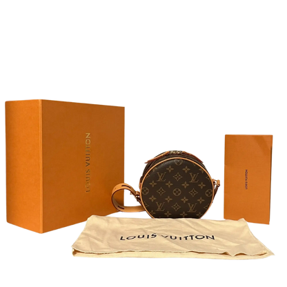 Louis Vuitton Boîte Chapeau Souple PM M45578 Monogram Canvas / neuwertig Louis Vuitton