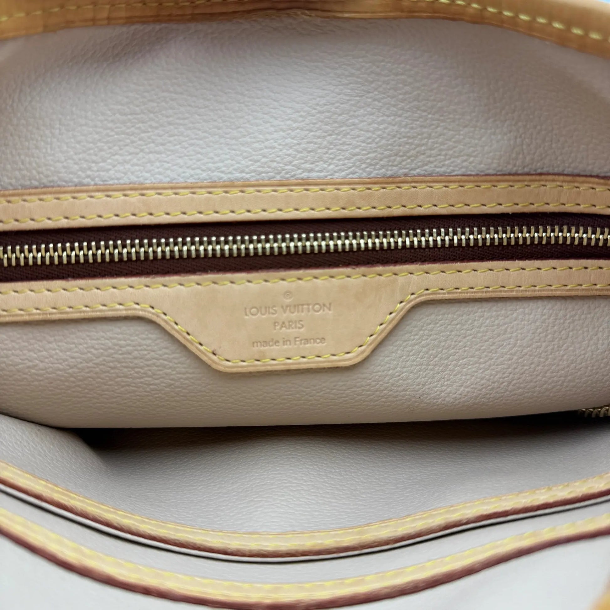 Louis Vuitton Bucket Bag Monogram Braun / akzeptabel Louis Vuitton
