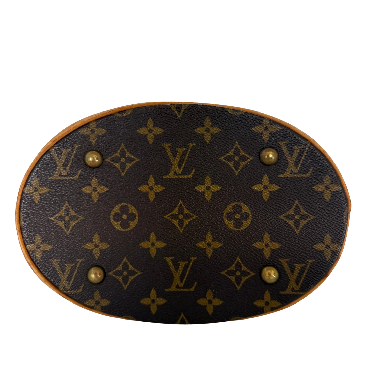 Louis Vuitton Bucket Bag Monogram Braun / akzeptabel Louis Vuitton