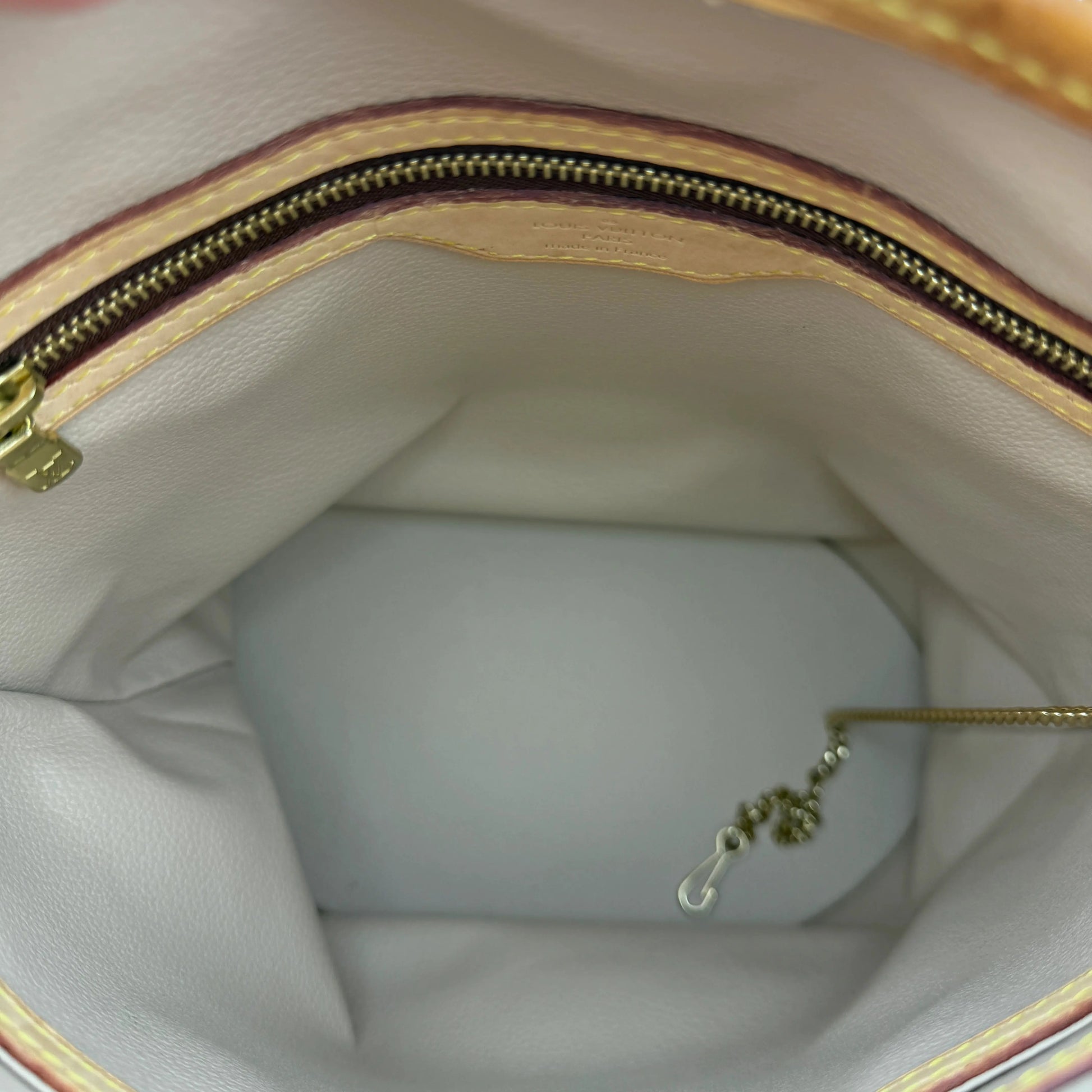 Louis Vuitton Bucket Bag Monogram Braun / akzeptabel Louis Vuitton