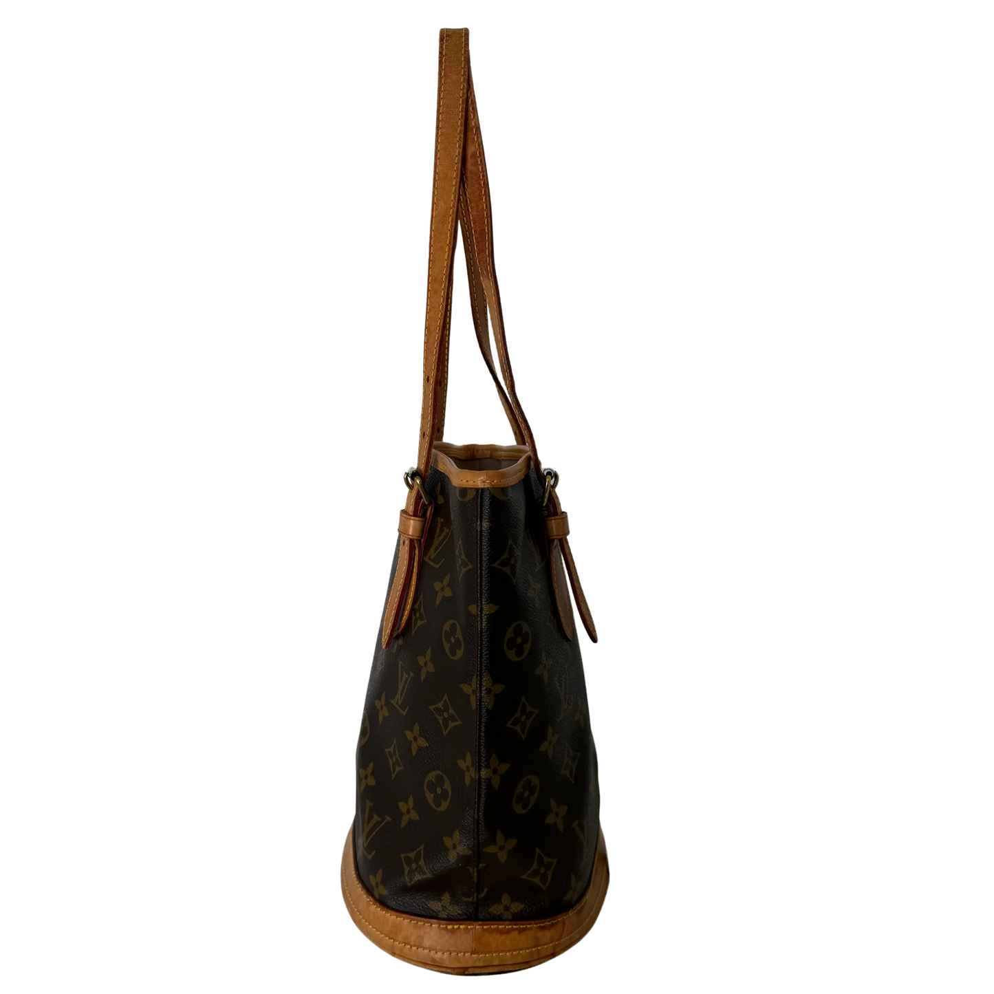 Louis Vuitton Bucket Bag Monogram Braun / akzeptabel Louis Vuitton