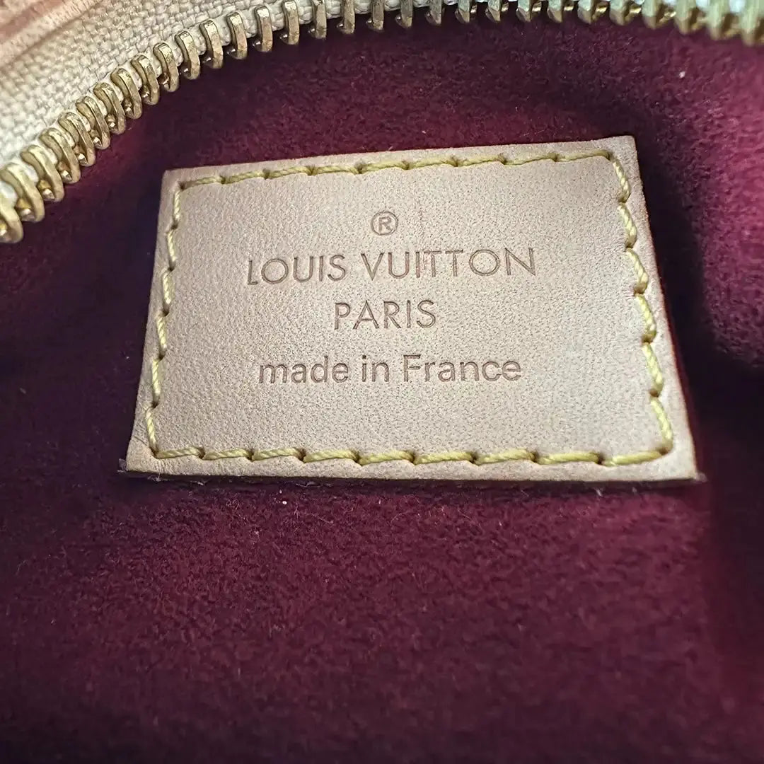 Louis Vuitton Chrissie Multicolor Weiss / sehr gut Louis Vuitton