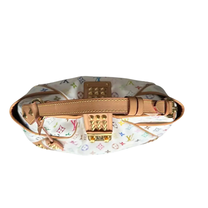 Louis Vuitton Chrissie Multicolor Weiss / sehr gut Louis Vuitton