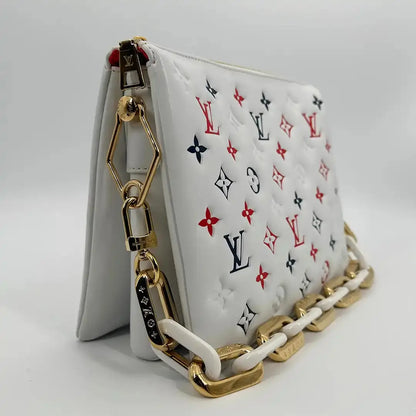 Louis Vuitton Coussin PM weiß  goldene Hardware M23466/ neuwertig Louis Vuitton
