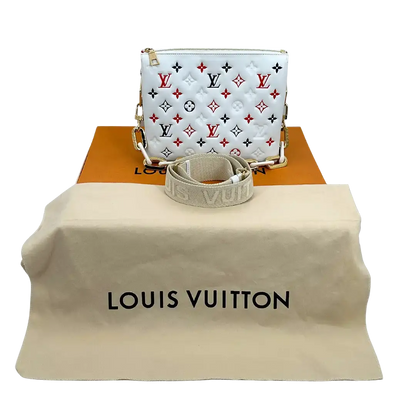 Louis Vuitton Coussin PM weiß  goldene Hardware M23466/ neuwertig Louis Vuitton