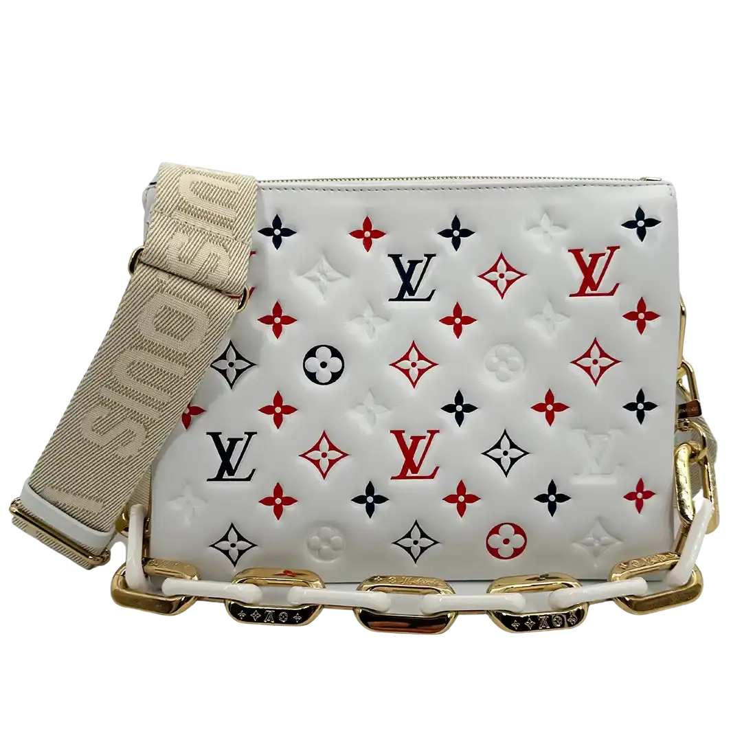 Louis Vuitton Coussin PM weiß  goldene Hardware M23466/ neuwertig Louis Vuitton