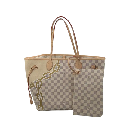 Louis Vuitton Damier Azur Nautical Neverfull MM N40471 / ungetragen Louis Vuitton