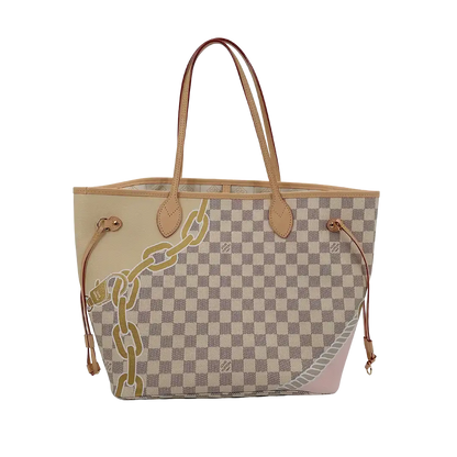 Louis Vuitton Damier Azur Nautical Neverfull MM N40471 / ungetragen Louis Vuitton