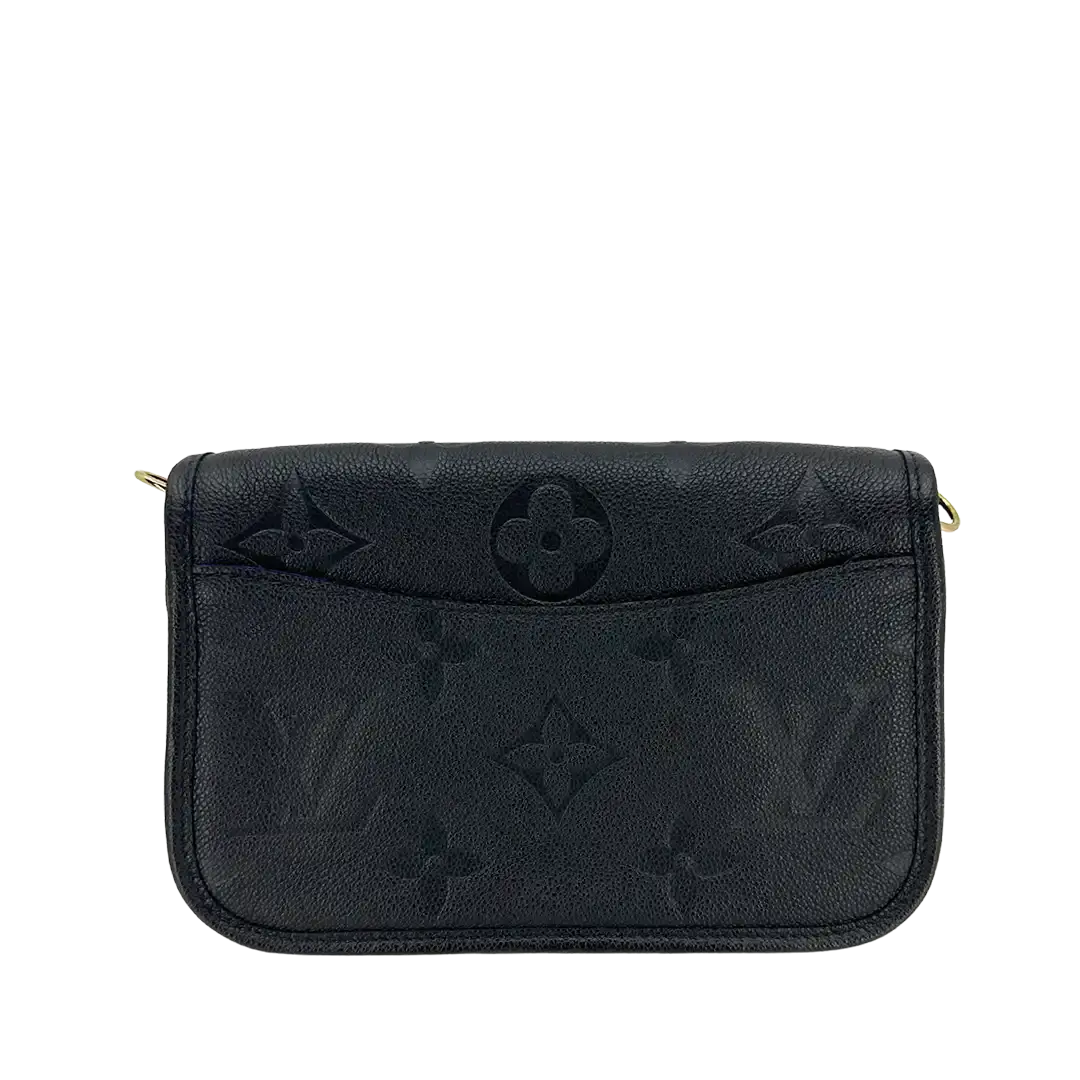 Louis Vuitton Diane PM Empreinte Leder/ schwarz M46389 Fullset / neuwertig Louis Vuitton