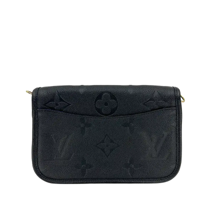 Louis Vuitton Diane PM Empreinte Leder/ schwarz M46389 Fullset / neuwertig Louis Vuitton