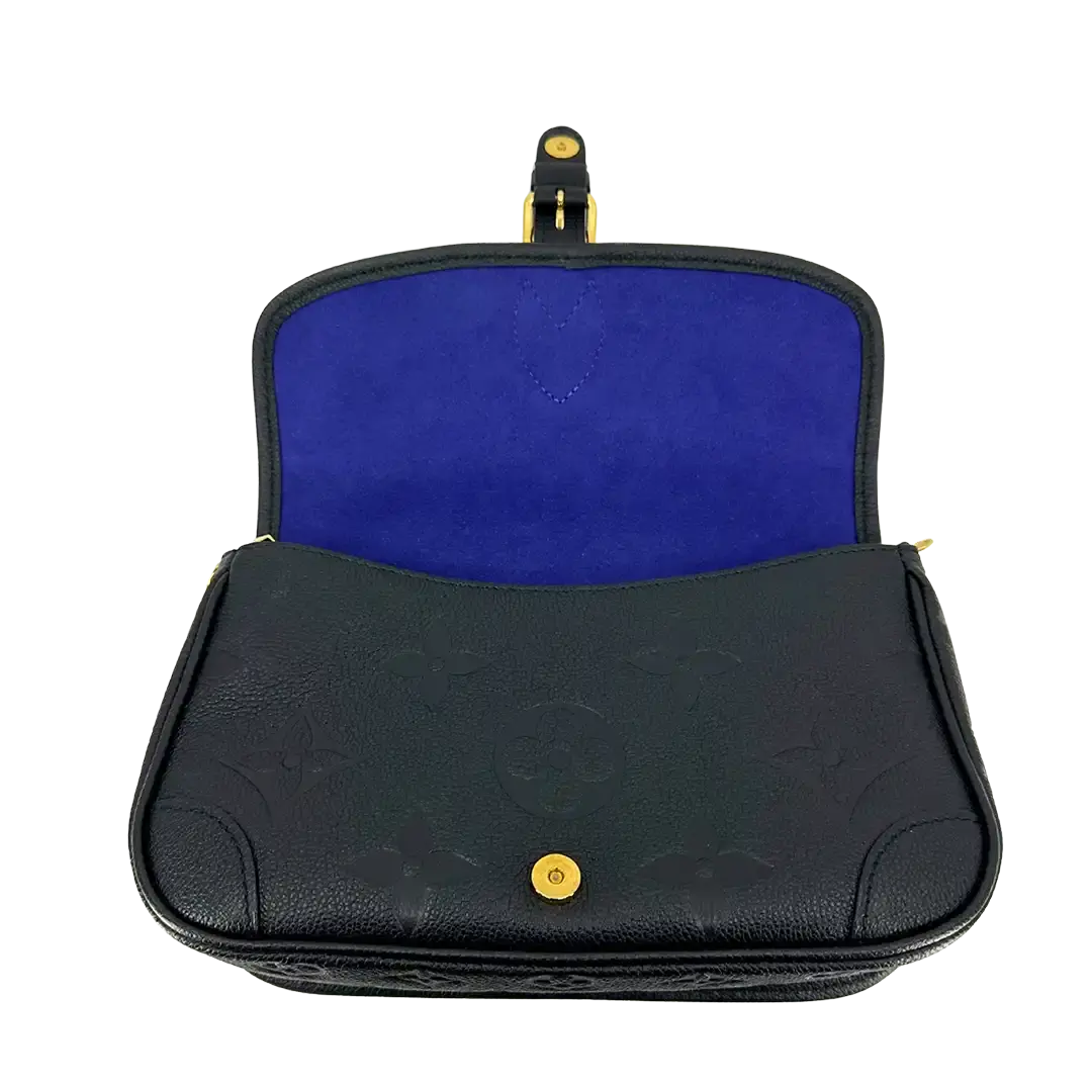 Louis Vuitton Diane PM Empreinte Leder/ schwarz M46389 Fullset / neuwertig Louis Vuitton