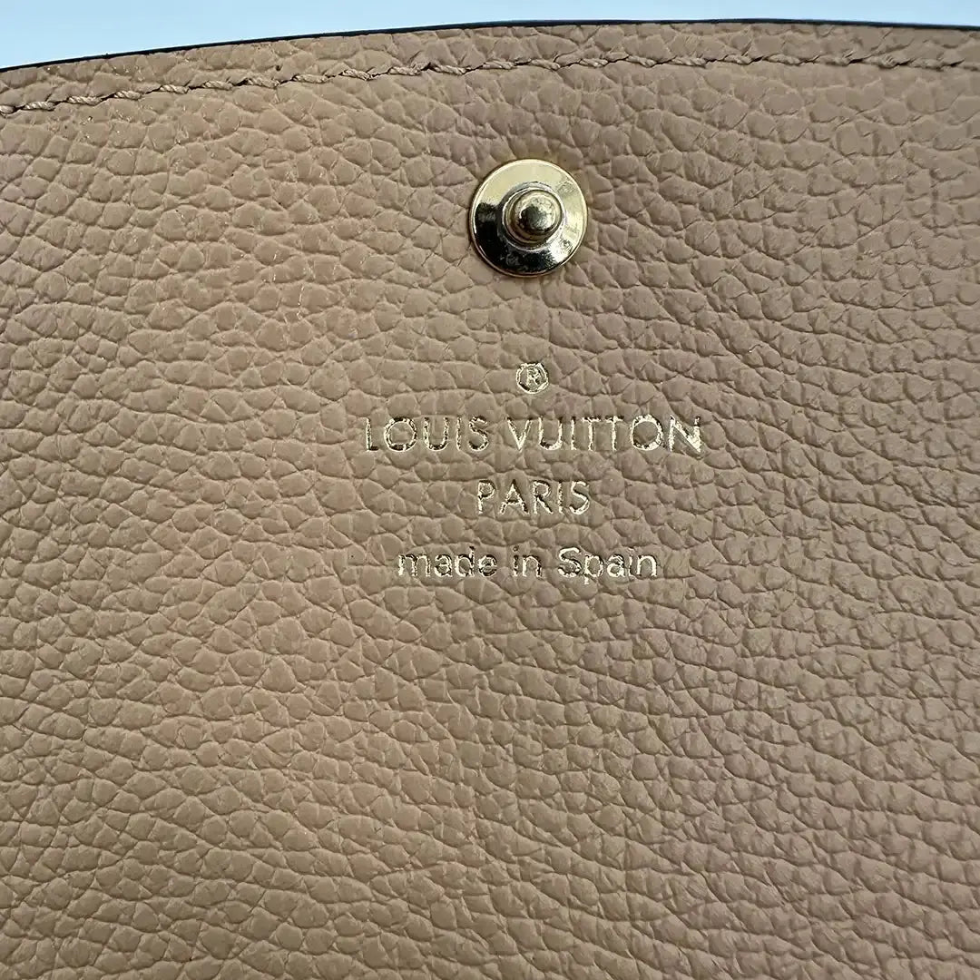 Louis Vuitton Emilie Geldbörse Monogram Empreinte Leder M62369 / sehr gut Louis Vuitton