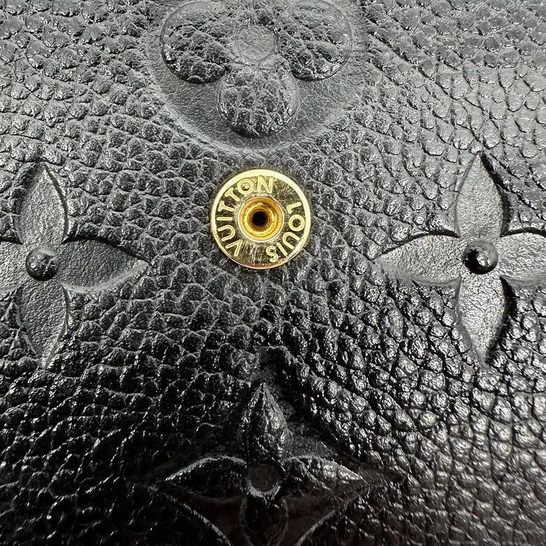 Louis Vuitton Emilie Geldbörse Monogram Empreinte Leder M62369 / sehr gut Louis Vuitton