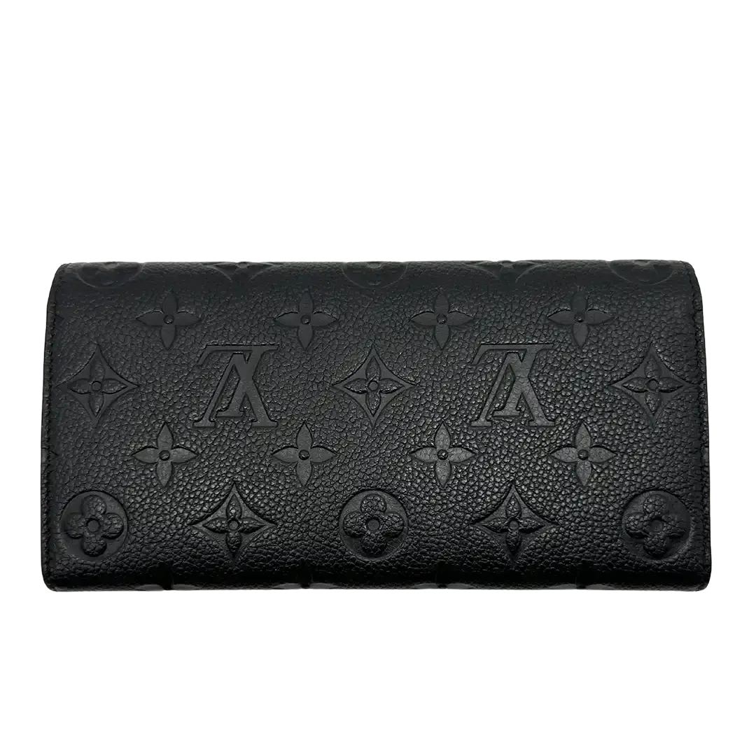 Louis Vuitton Emilie Geldbörse Monogram Empreinte Leder M62369 / sehr gut Louis Vuitton
