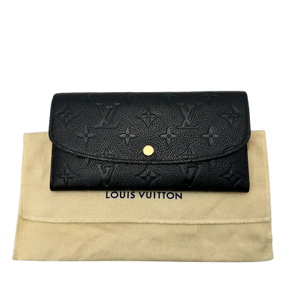 Louis Vuitton Emilie Geldbörse Monogram Empreinte Leder M62369 / sehr gut Louis Vuitton