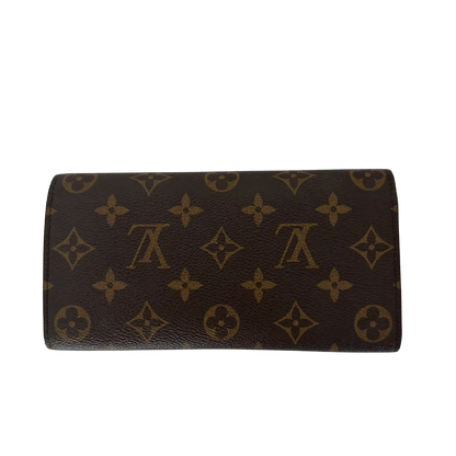 Louis Vuitton Emilie Geldbörse Monogram / gut Louis Vuitton