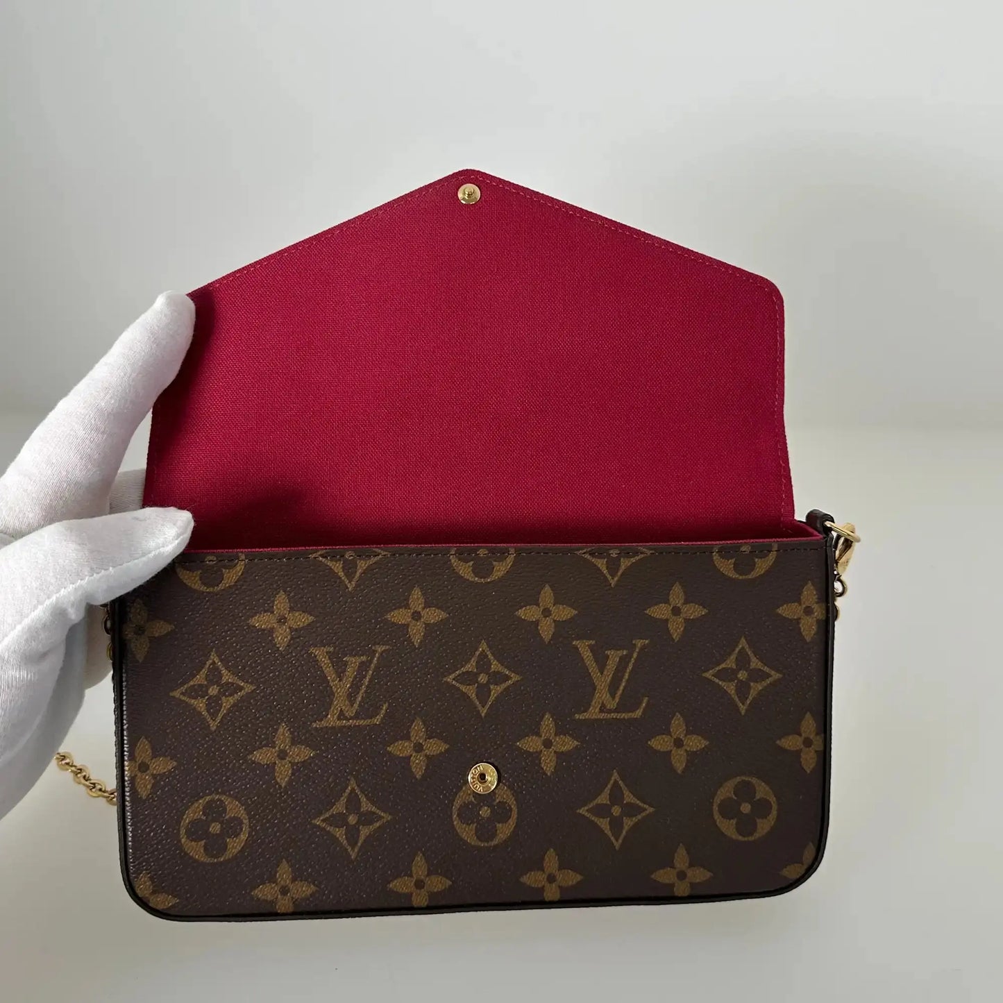 Louis Vuitton Félicie Pochette Monogram Canvas M81896 Fullset / sehr gut Louis Vuitton