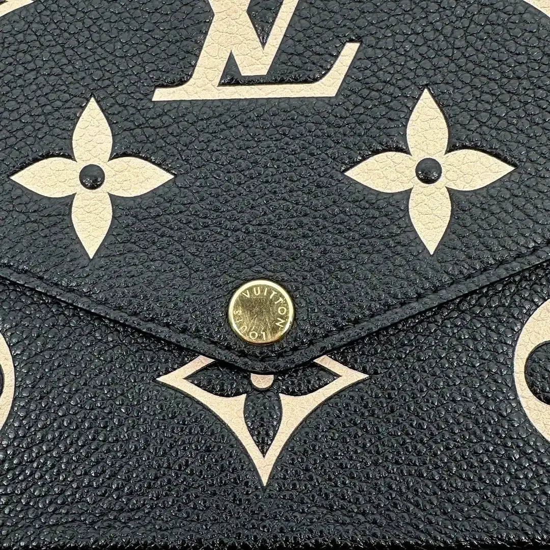 Louis Vuitton Félicie Pochette Monogram Empreinte Leder Bicolor M80482 Fullset / sehr gut Louis Vuitton