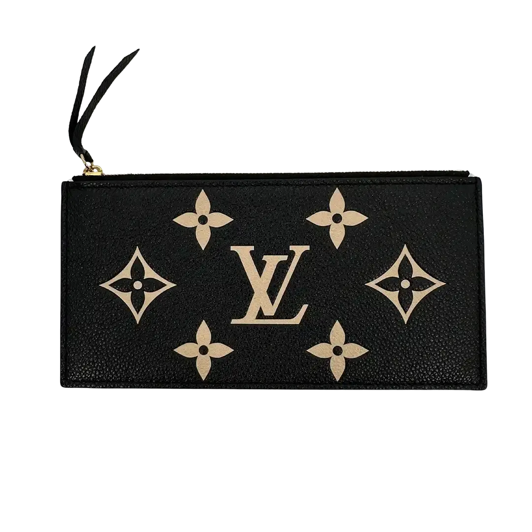 Louis Vuitton Félicie Pochette Monogram Empreinte Leder Bicolor M80482 Fullset / sehr gut Louis Vuitton
