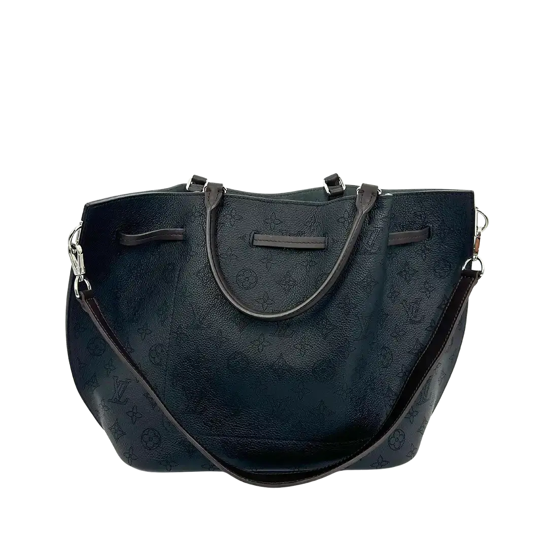 Louis Vuitton Girolata Mahina Leder schwarz M54402 Fullset / sehr gut Louis Vuitton