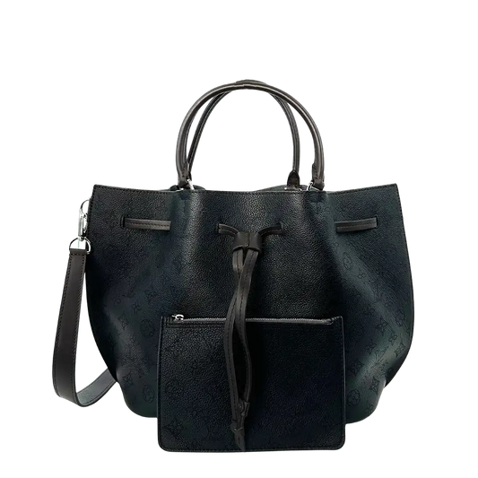 Louis Vuitton Girolata Mahina Leder schwarz M54402 Fullset / sehr gut Louis Vuitton