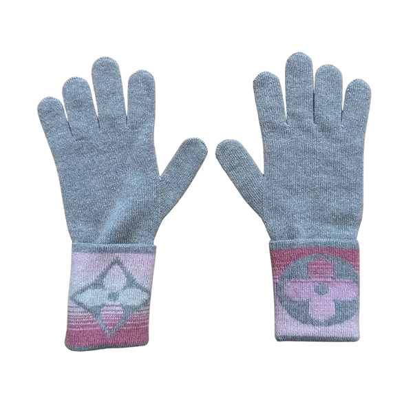 louis handschuhe winter Louis Vuitton Handschuhe rosa M73049 / ungetragen