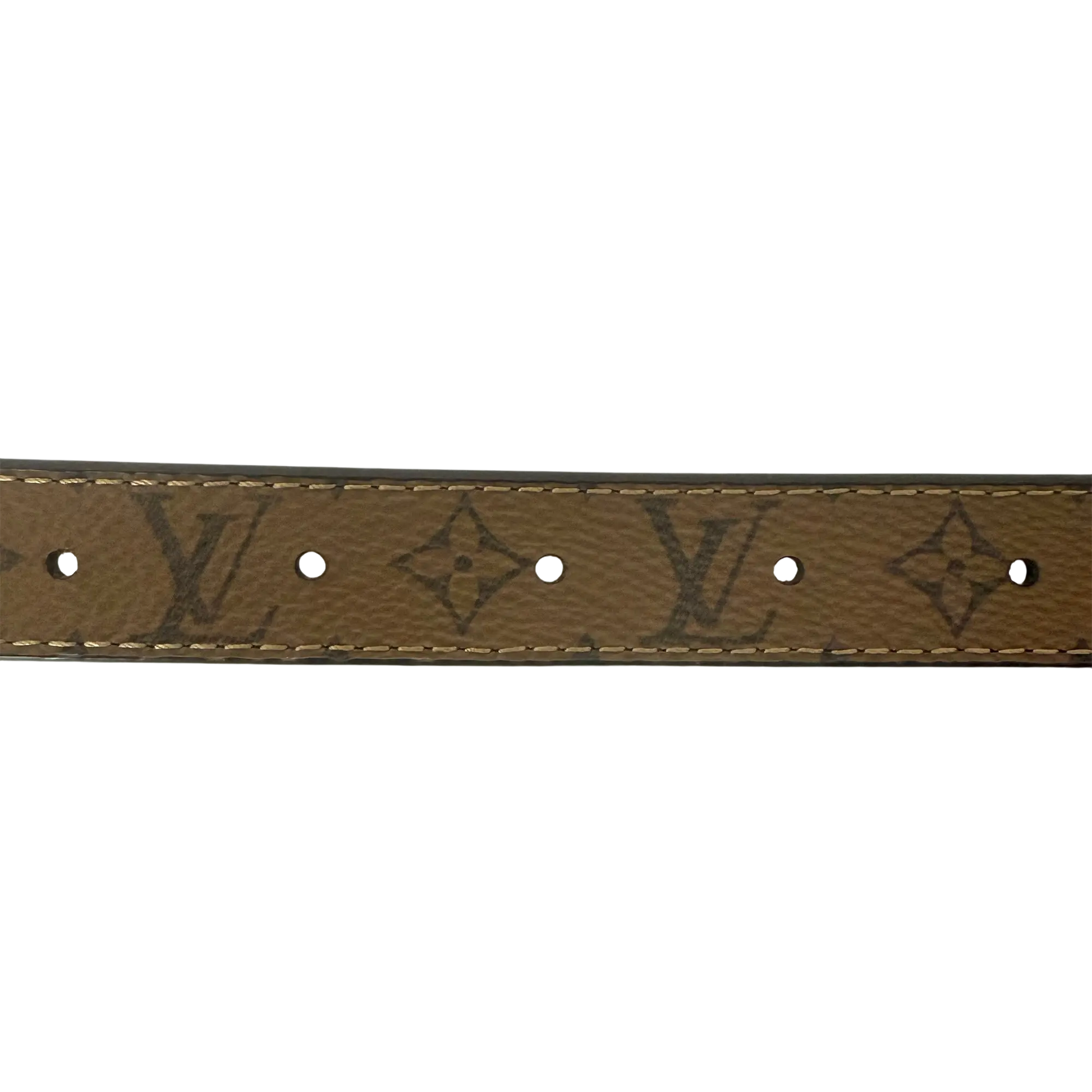 Louis Vuitton Iconic Reversible Gürtel Braun / sehr gut Louis Vuitton