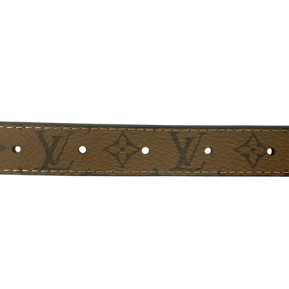 Louis Vuitton Iconic Reversible Gürtel Braun / sehr gut Louis Vuitton