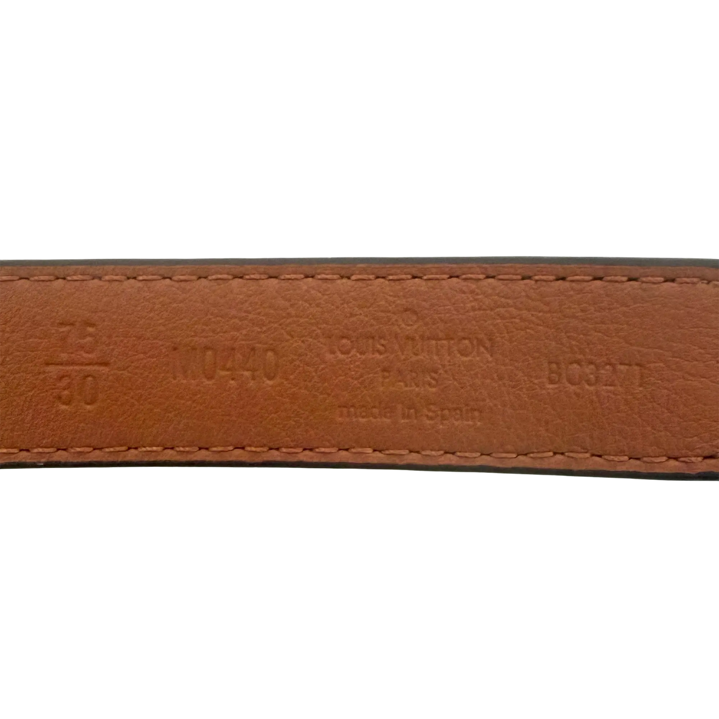 Louis Vuitton Iconic Reversible Gürtel Braun / sehr gut Louis Vuitton
