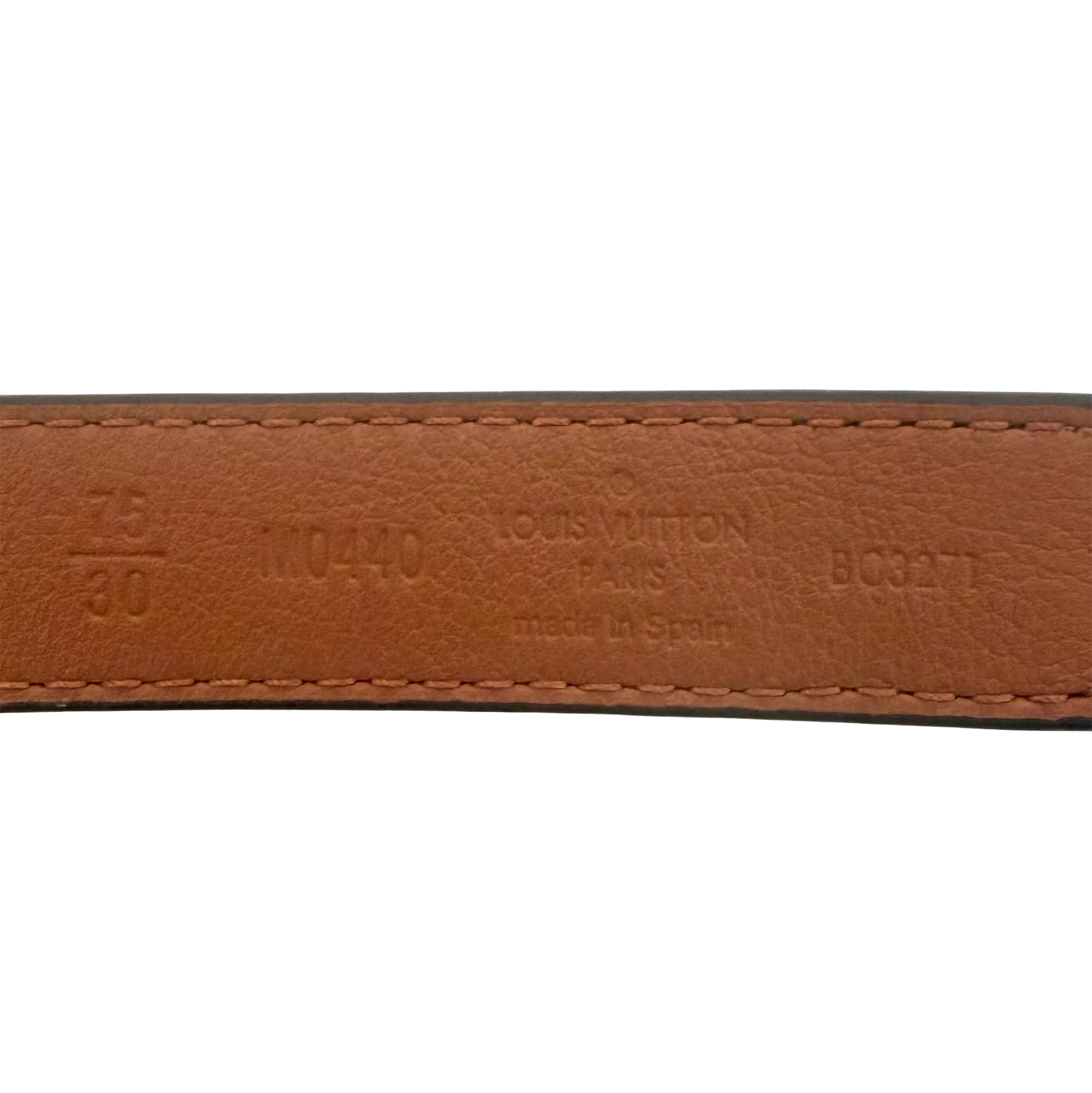 Louis Vuitton Iconic Reversible Gürtel Braun / sehr gut Louis Vuitton