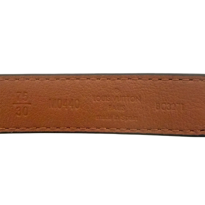 Louis Vuitton Iconic Reversible Gürtel Braun / sehr gut Louis Vuitton